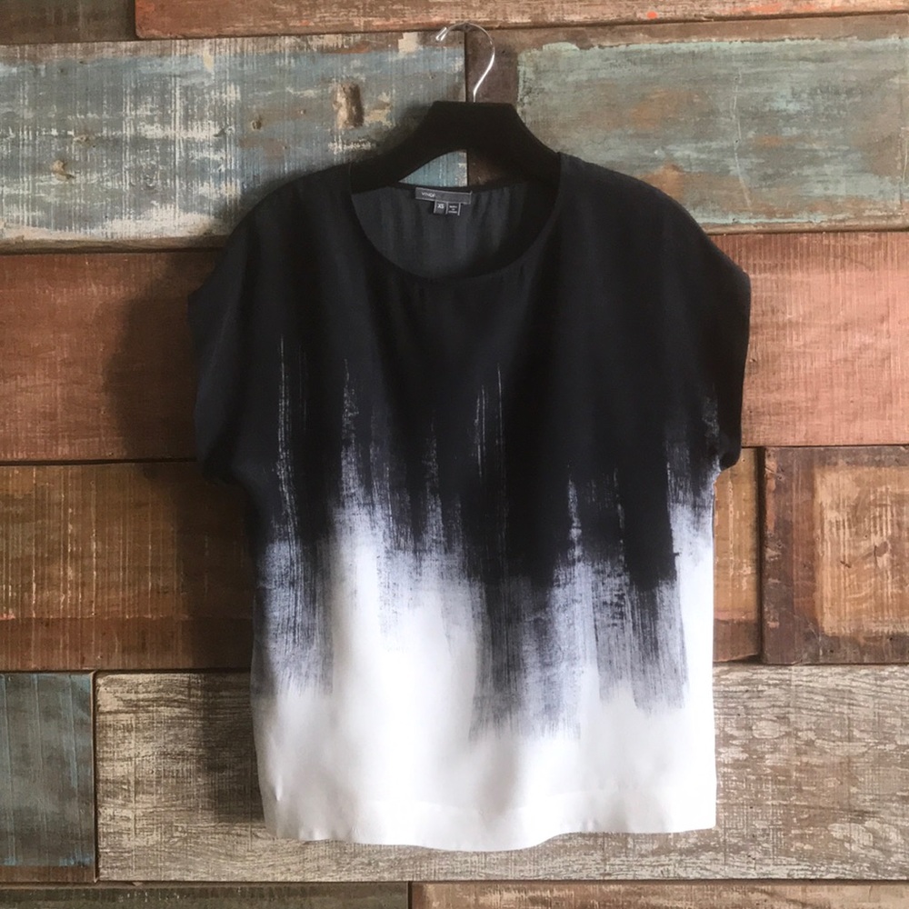 Vince Blouse 100% Silk